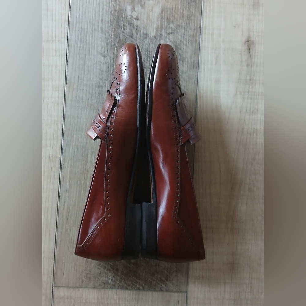 Salvatore Ferragamo loafers in Brown leather, Size 7.5 - Picture 4 of 8